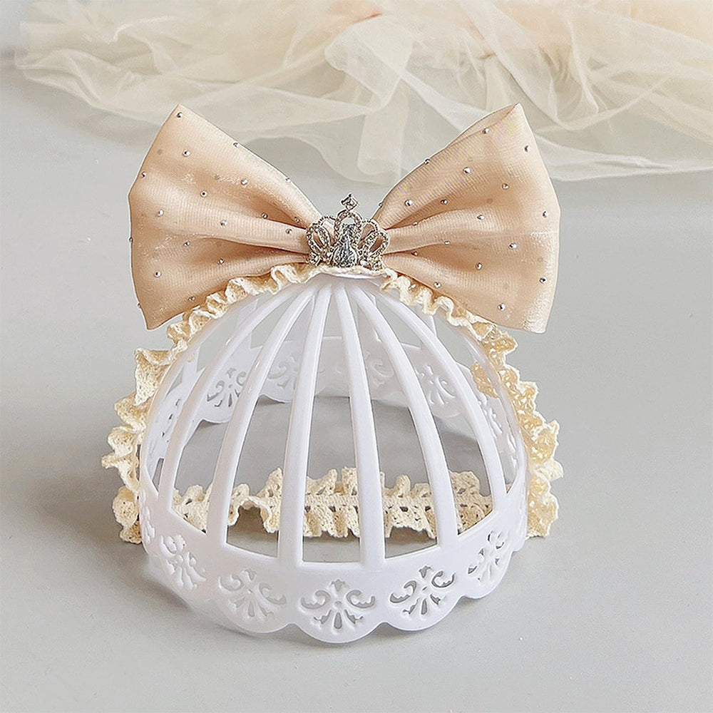 Rannyrena Champagne A headband in sparkling color for celebrations.