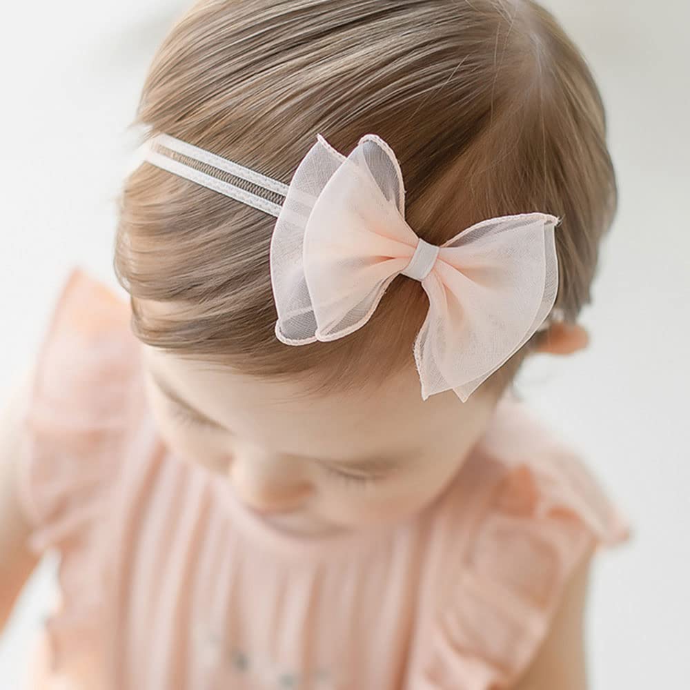 Rannyrena lace detail bow-knot adds gentle touch for newborns