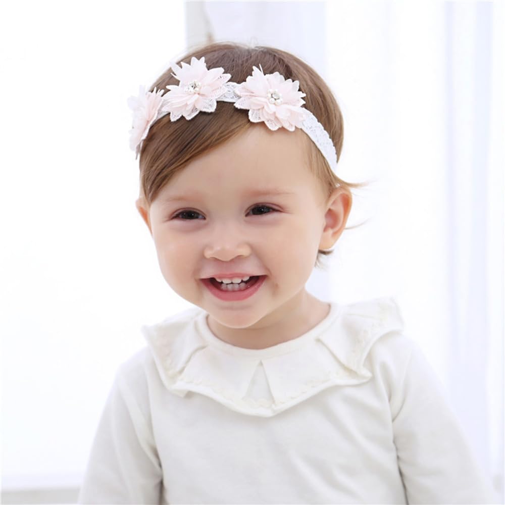 Rannyrena soft stretch headband offers gentle comfort for newborns and toddlers alike.