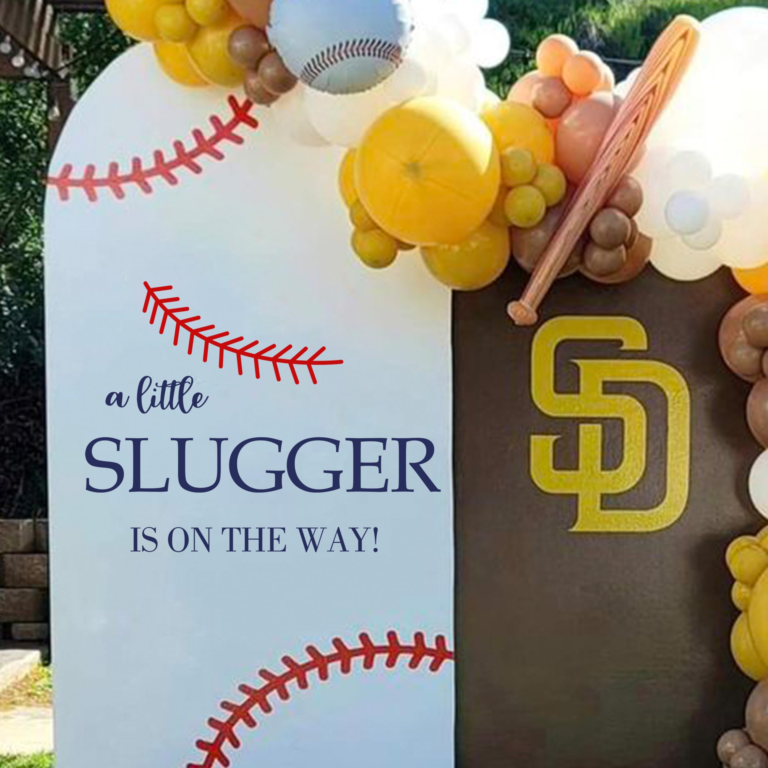 Raoformi baseball-themed photo backdrop for sport-inspired celebrations.