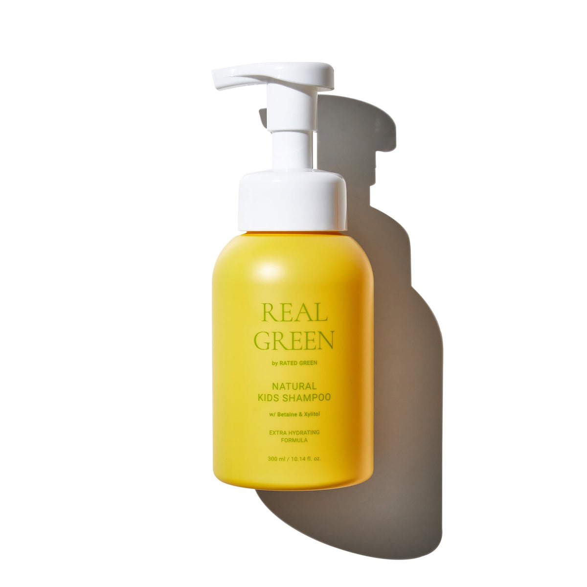 RATED GREEN Real Green Kids Shampoo bottle front showing silicone-free gentle cleanse