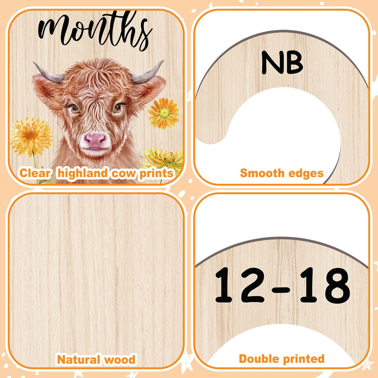 RattanView cotton wood material divider adds sturdy, smooth feel to nursery closet