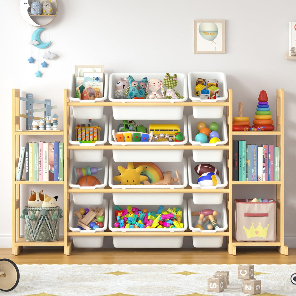 Ratulie versatile nursery and playroom solution for storage and sorting