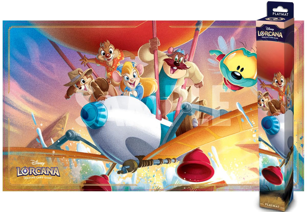 Ravensburger Rescue Ranger Away playmat doubles as a desk or gaming surface