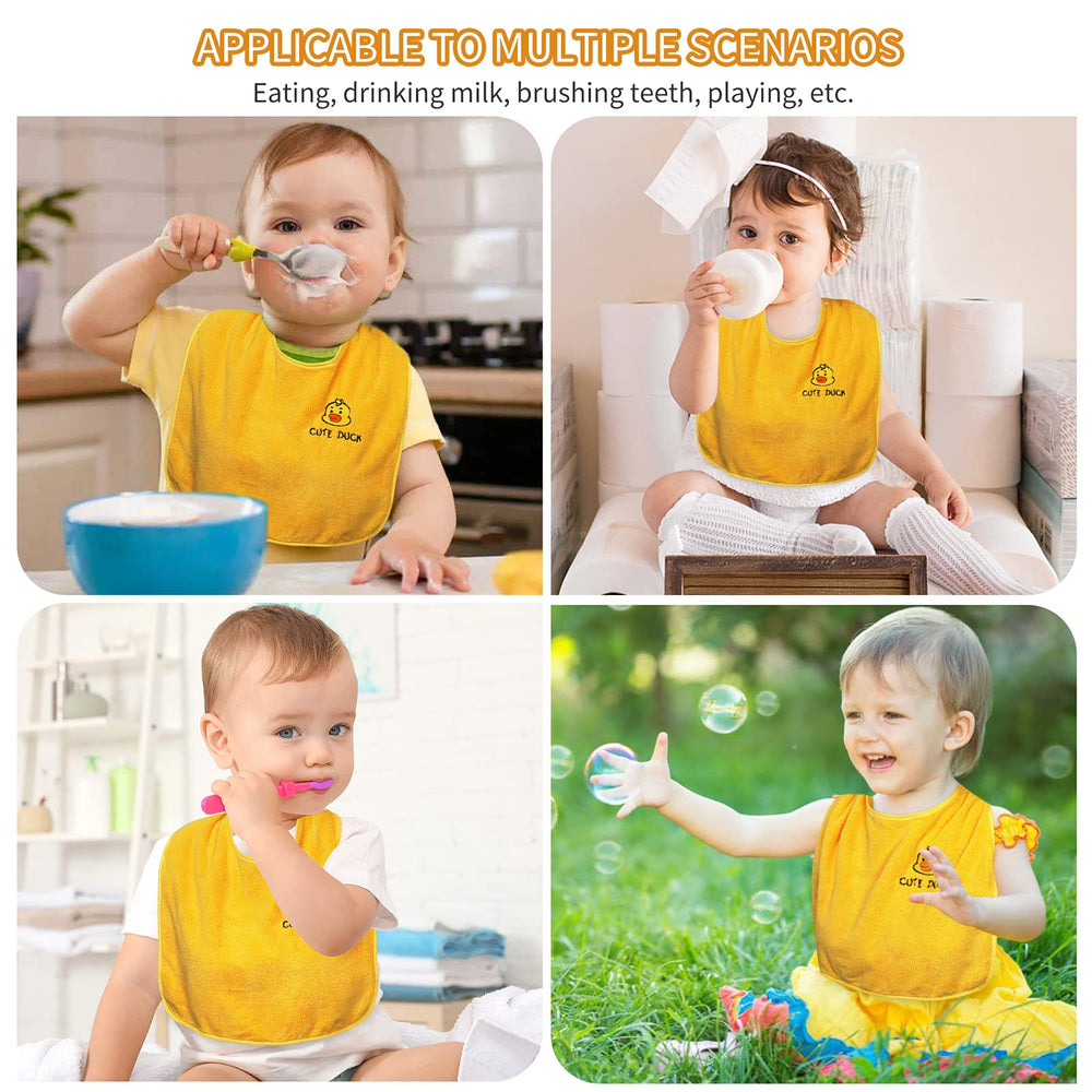 RAXIFU bibs machine washable design for easy cleaning.
