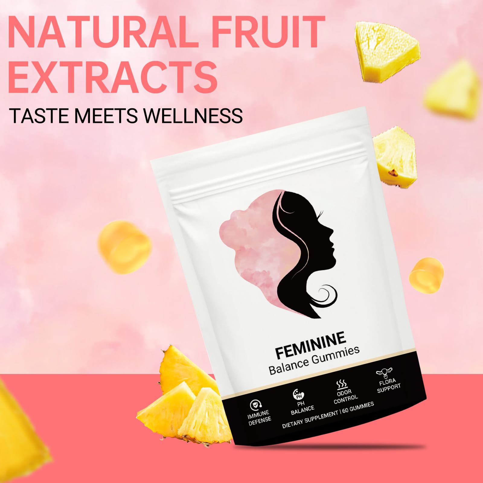Rayanma packaging hero image spotlights trusted, non-GMO wellness supplement.