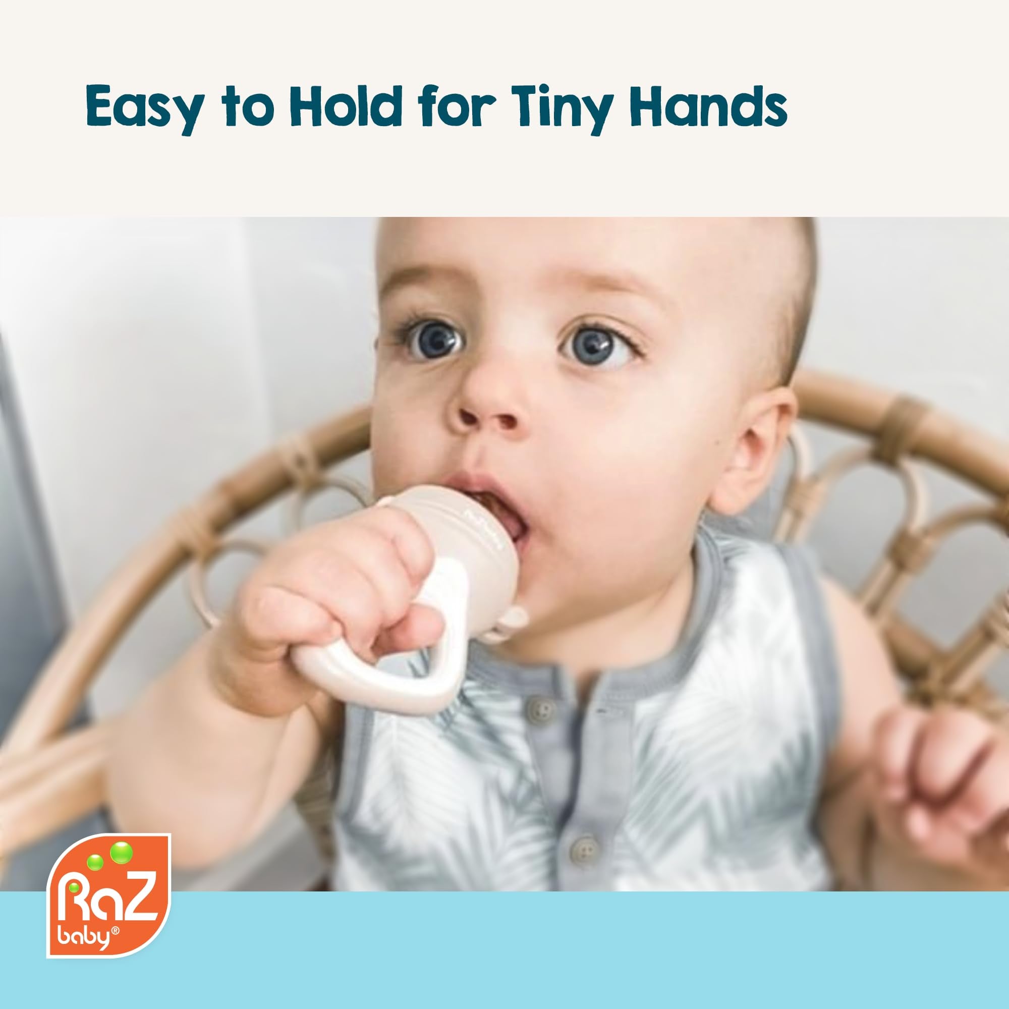 RaZbaby feeder design is dishwasher safe for easy cleaning