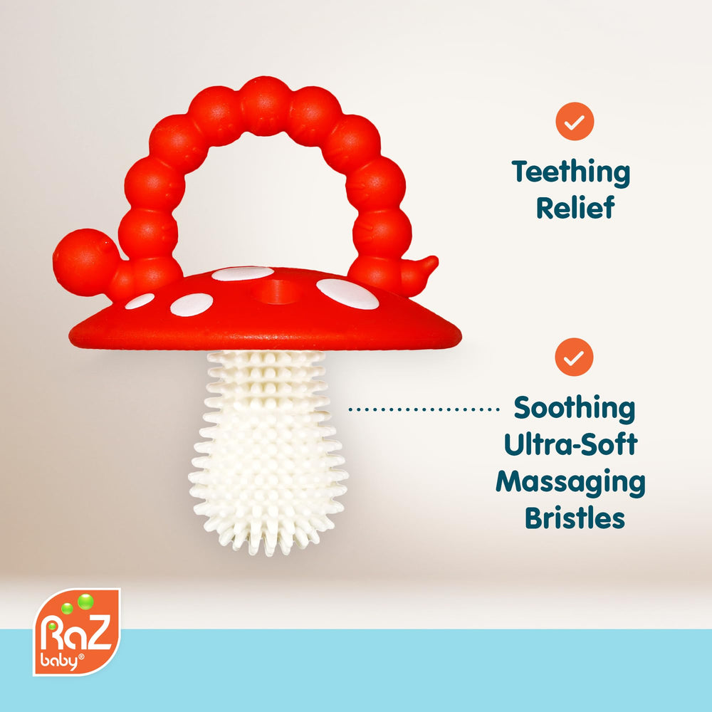RaZbaby Chompy BPA free teether safe for chewing