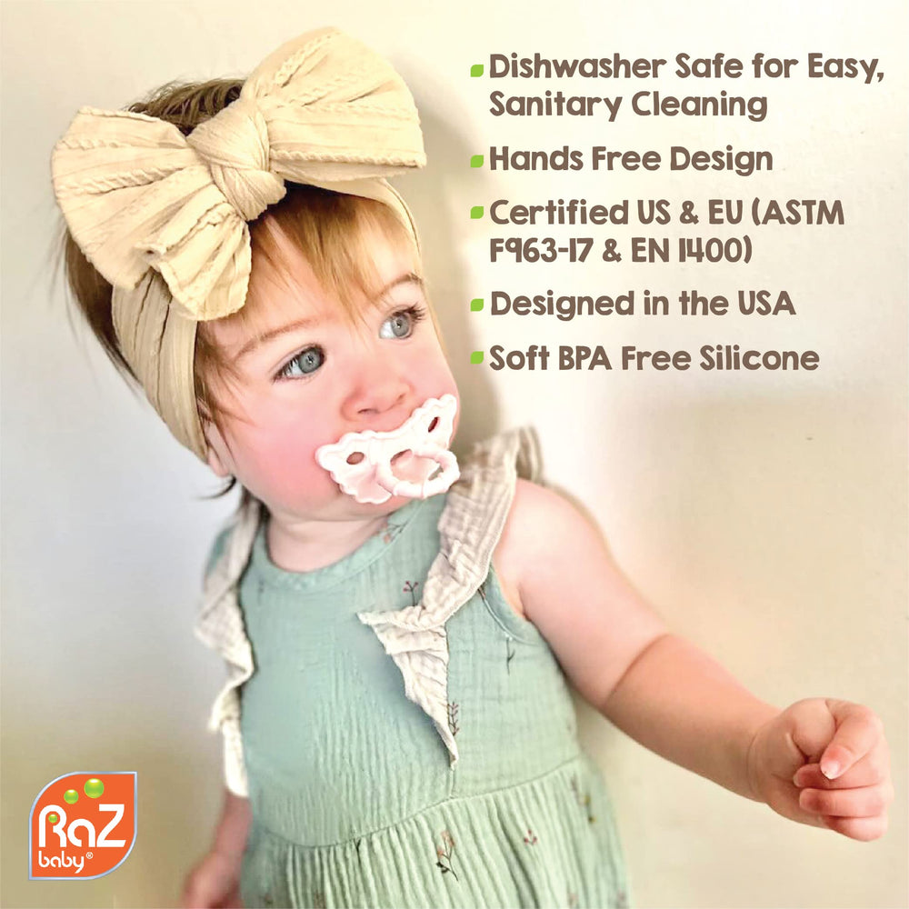 RaZbaby Penguin travel-friendly design fits in diaper bags.