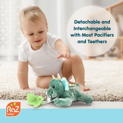 RaZbaby teether can be frozen for extra cooling comfort