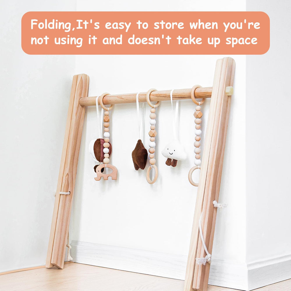 Razee Hanging Toys six-pack promotes visual tracking and tactile exploration.