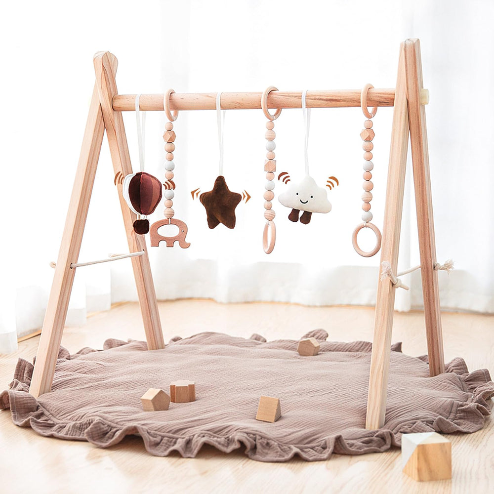 Razee Play Mat 86cm diameter offering spacious comfort for newborn playtime.