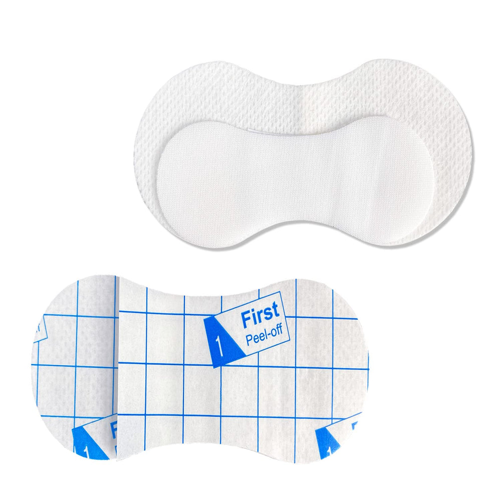 RCARE catheter fixing dressing in sealed sterile packaging for safe use.