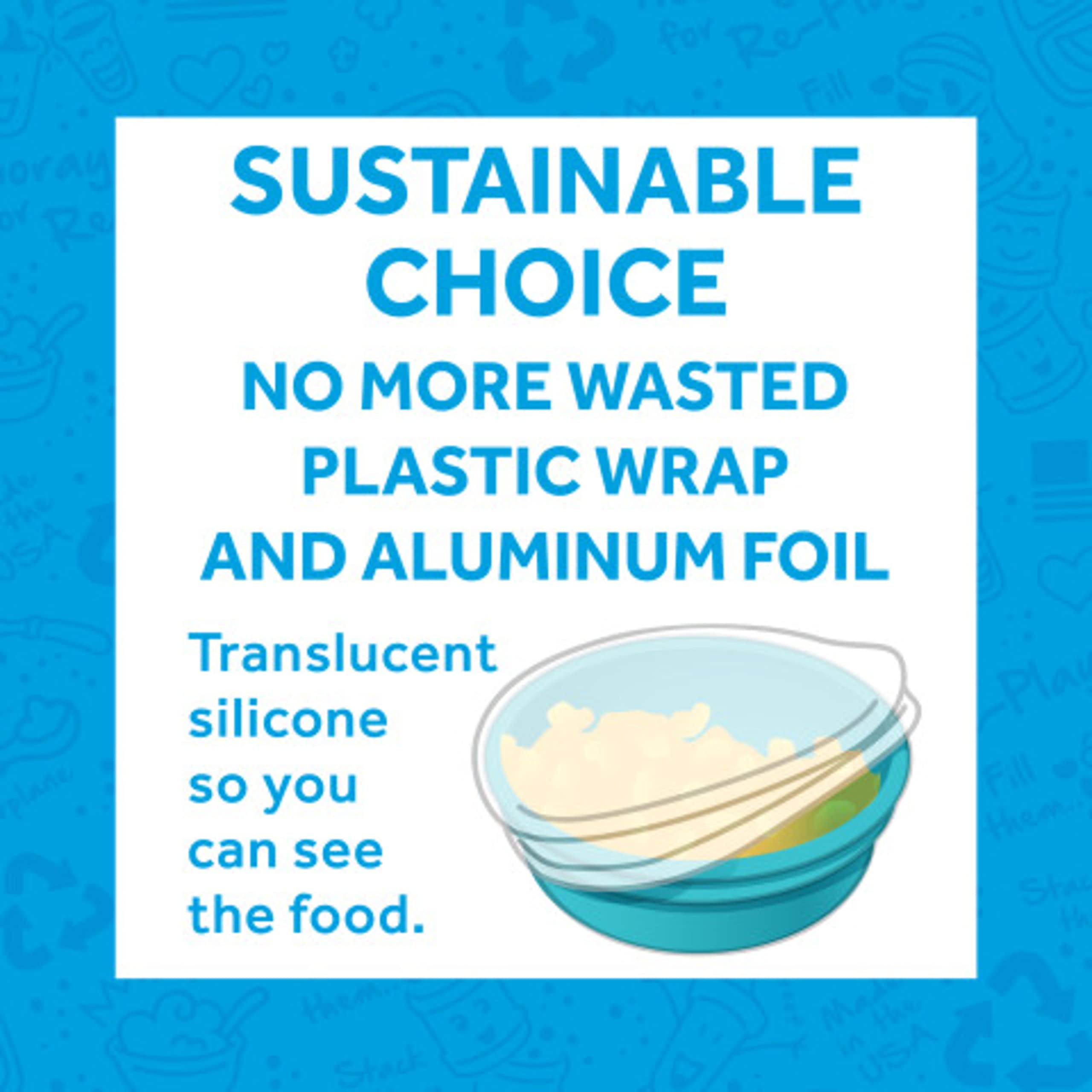 Dishwasher-safe Re-Play bowls for quick cleanup and convenience.