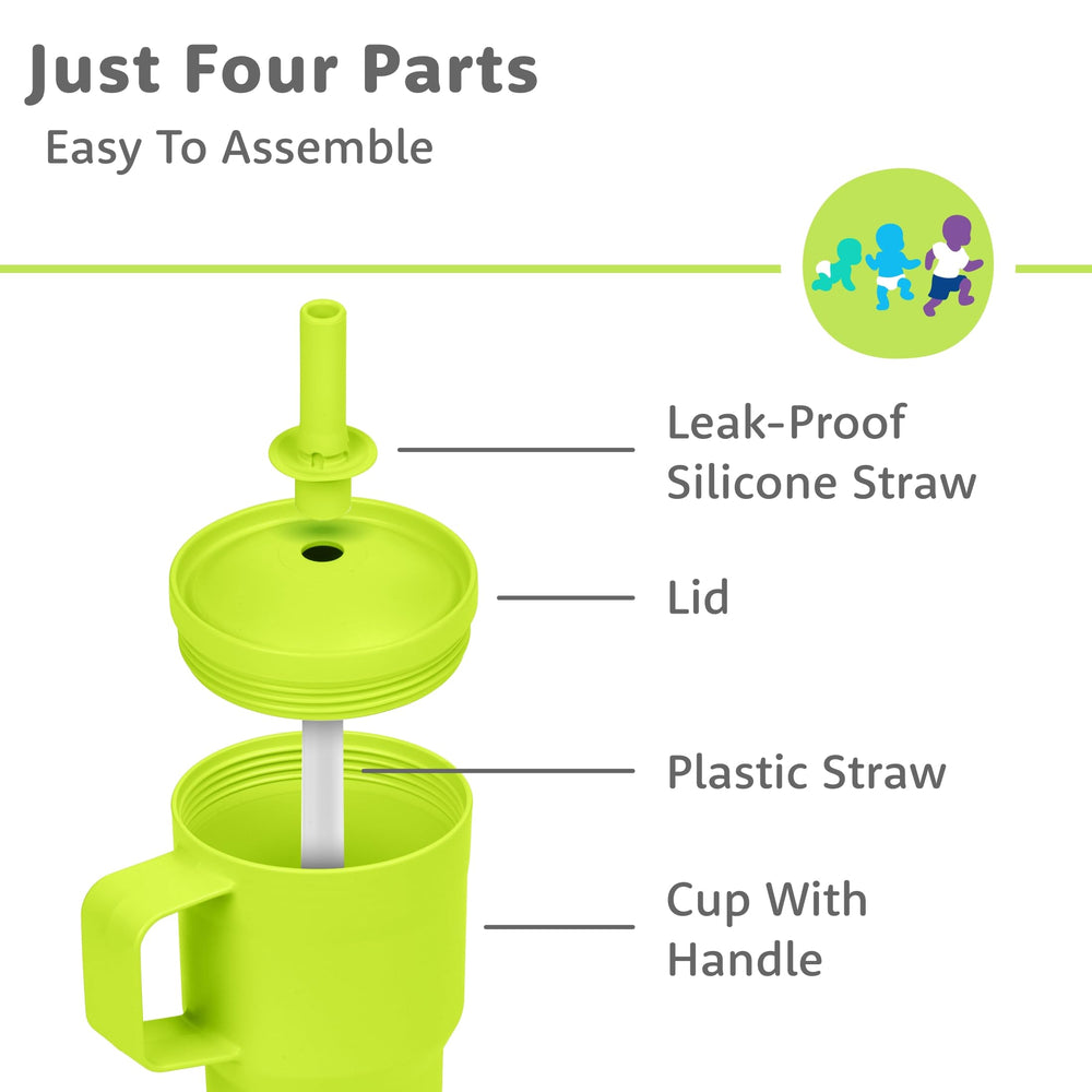 Re-Play 2-pack toddler drinkware for family outings.