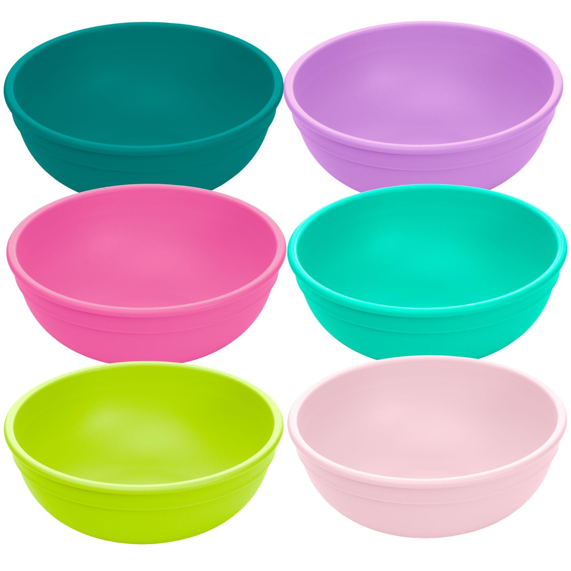 Re-Play 20oz bowls front view, ideal for cereals, snacks, and family meals.