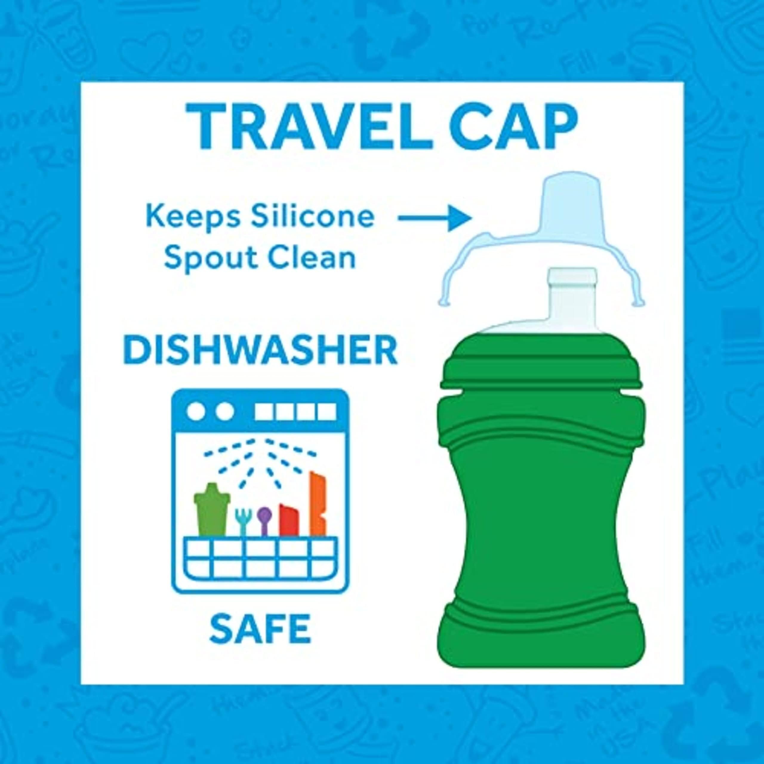 Re-Play made-in-USA sippy cup emphasizes quality and safety.