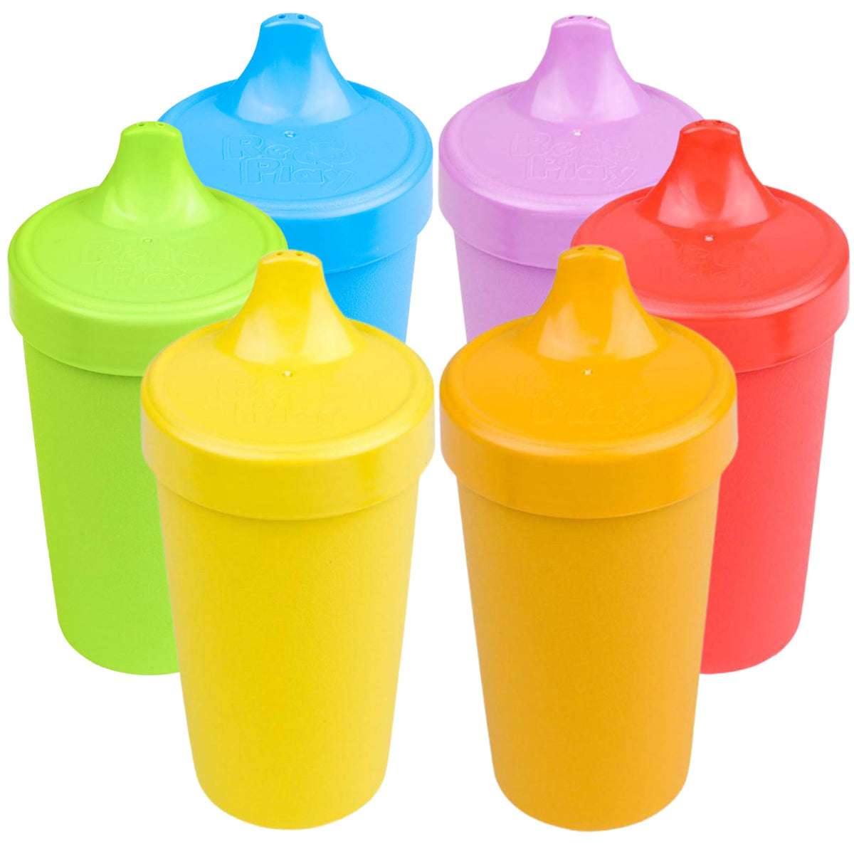 Re-Play spill-proof sippy cups set of six 10oz for mess-free drinks
