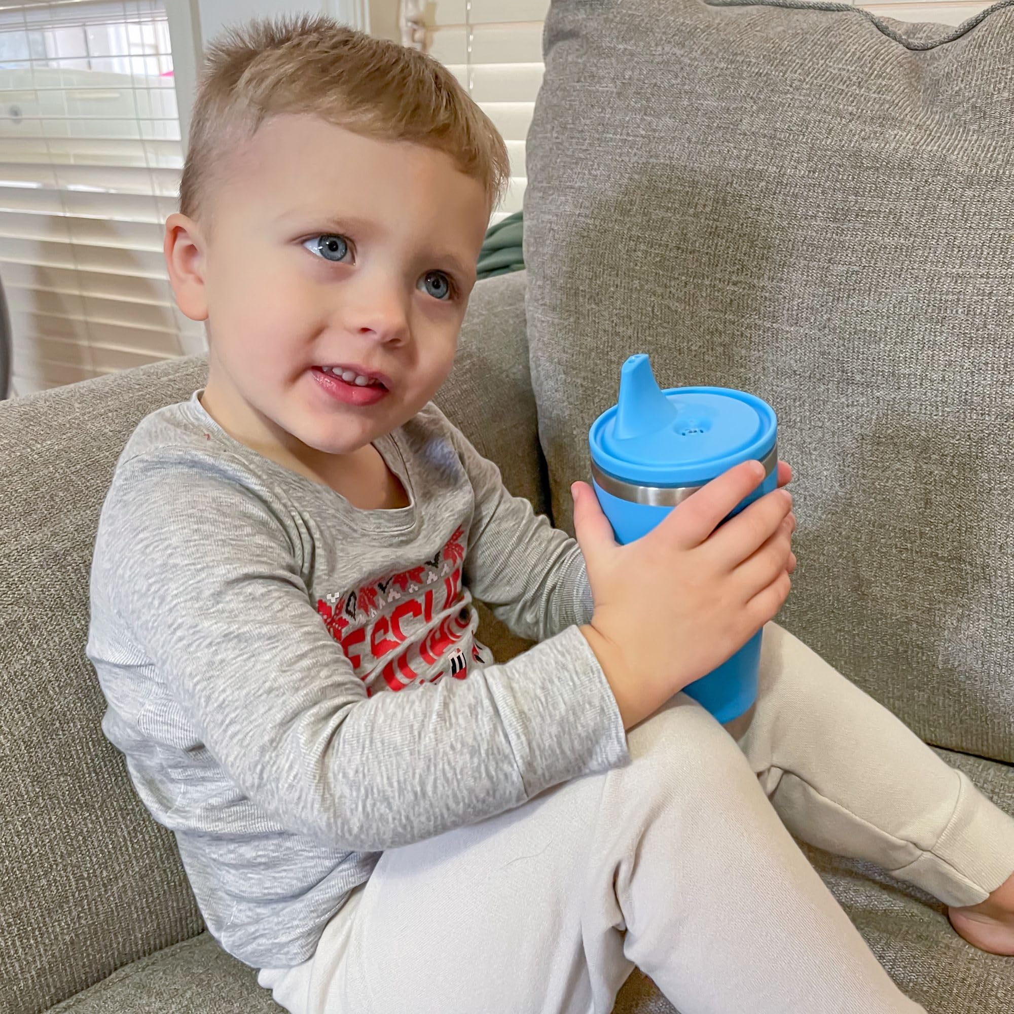 Re-Play travel-friendly sippy cup cares for families on the move.