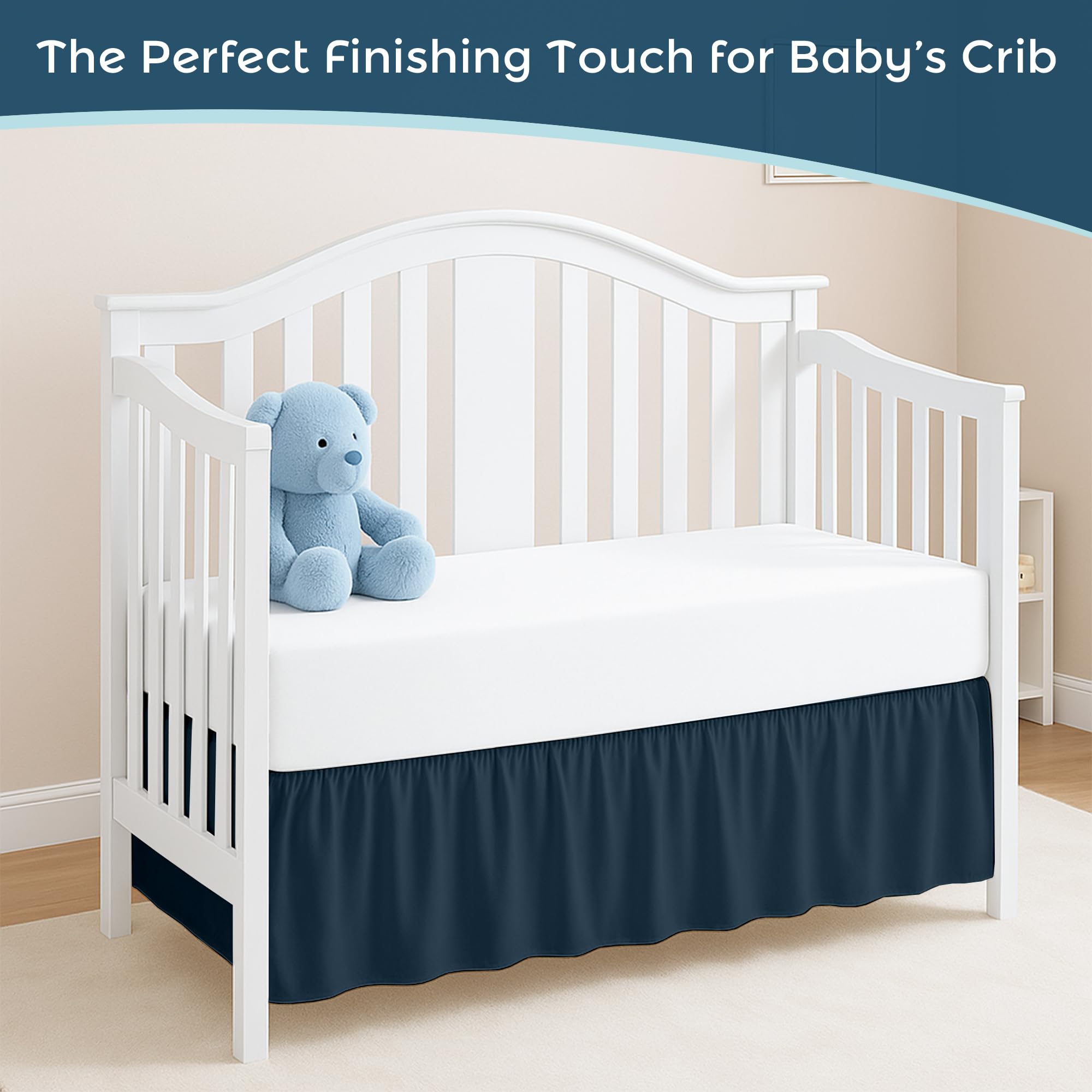 Ready To Rest 100% cotton fabric is soft and breathable for baby