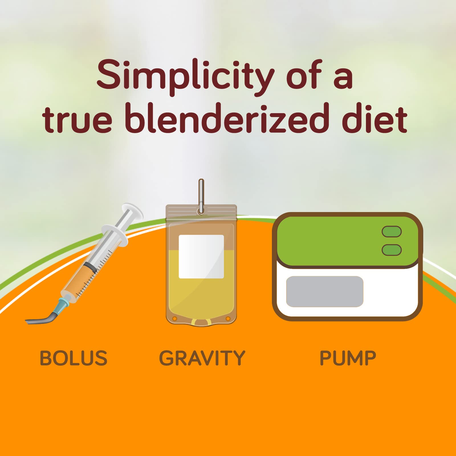 Real Food Blends 340 calories per serving for a complete meal