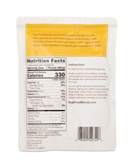 Real Food Blends ingredients banner emphasizes beef, potatoes, spinach in a real-food blend