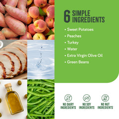 Real Food Blends tube-feeding compatibility with 12 Fr G-tubes shown for ready-to-use meals.