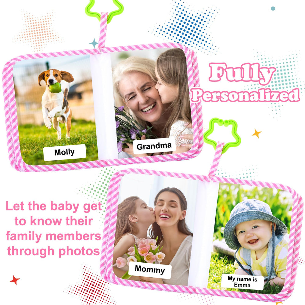 Reallnaive star-shaped attachment clip fits crib or stroller
