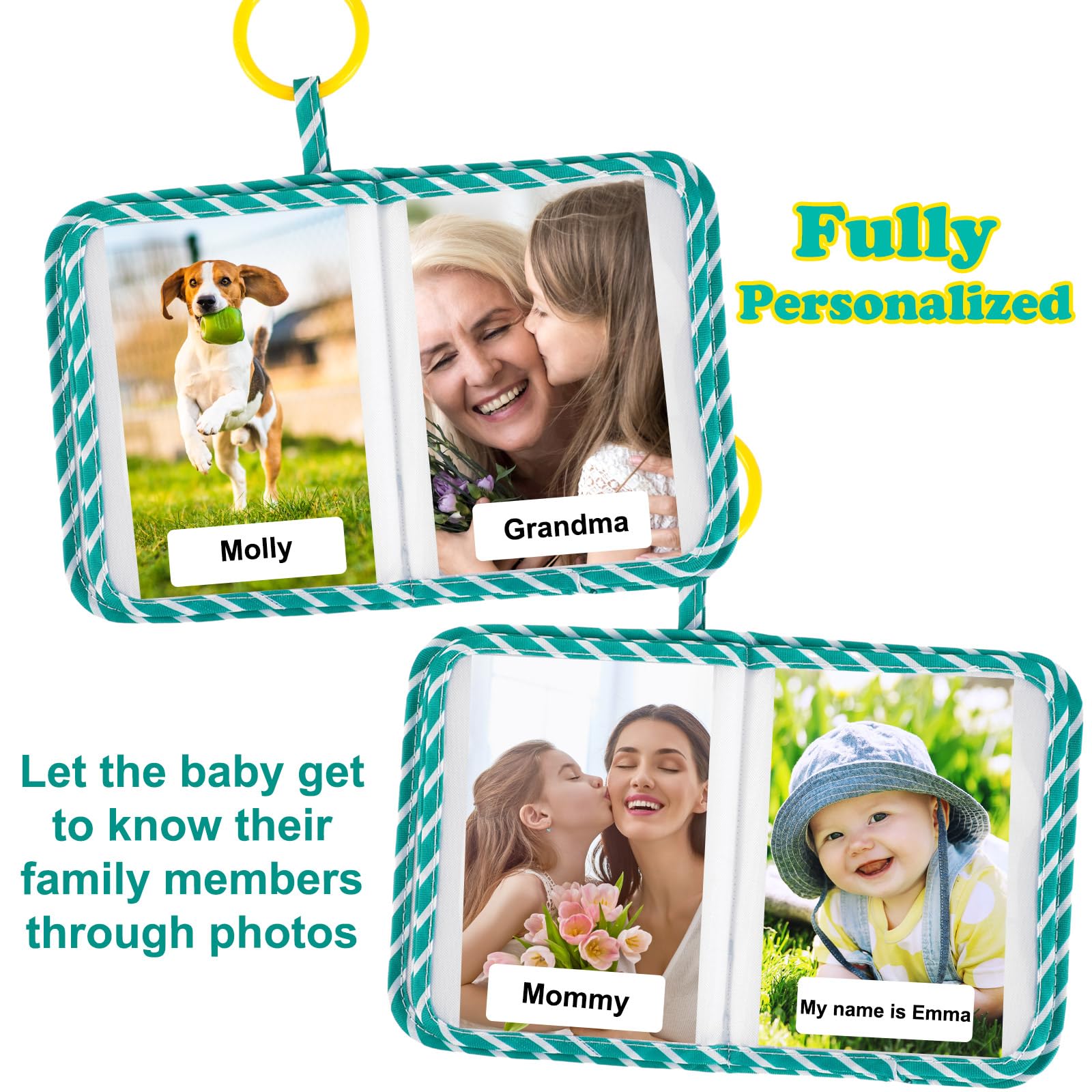 Reallnaive compact 7x5 inch size fits cribs and strollers