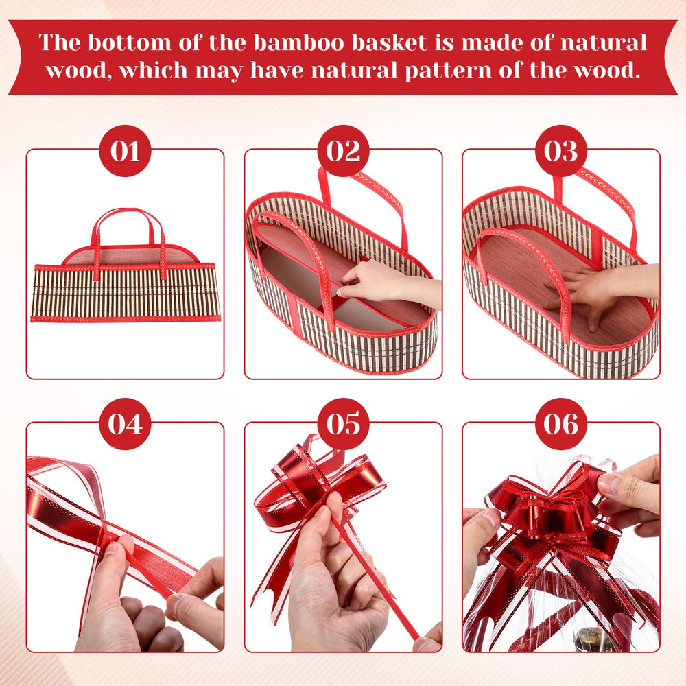 Reallnaive red pull bows add festive finishing touch