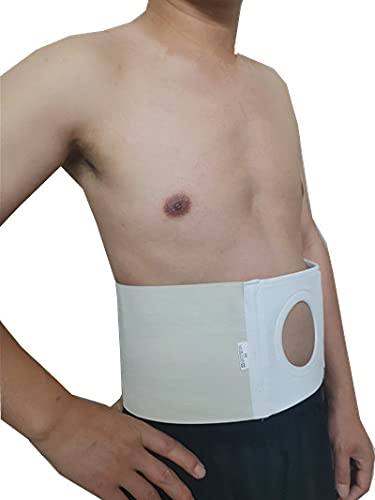 Realmedi ostomy belt lightweight-material ensures comfortable, low-bulk wear.