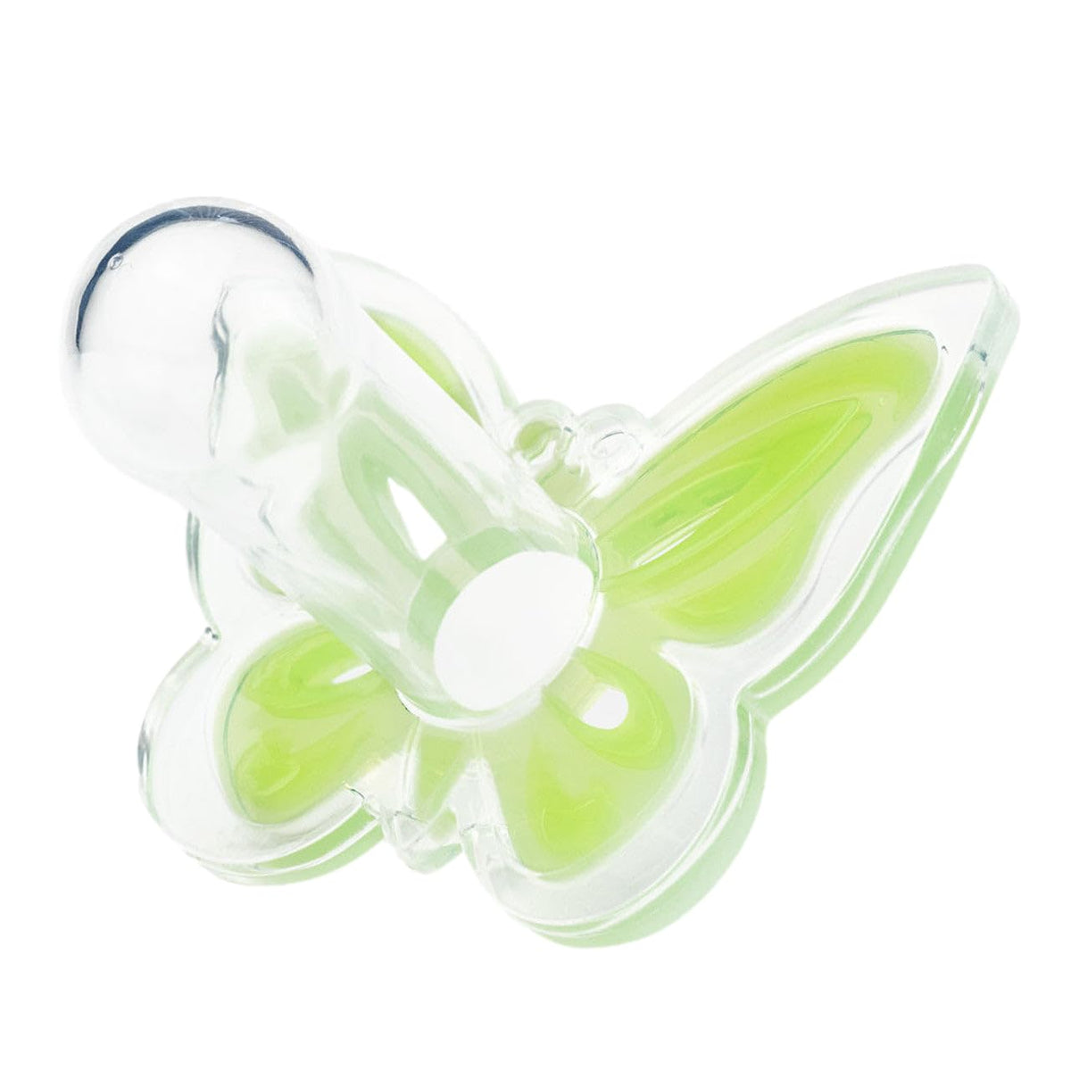 Rearz Enigma green butterfly pacifier – durable silicone design for adult sensory play