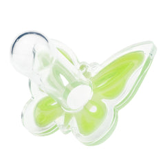 Rearz Enigma green butterfly pacifier – durable silicone design for adult sensory play