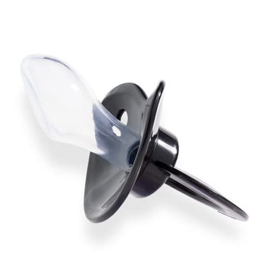 Rearz Fixx jumbo adult pacifier in black silicone teat for comfort and focus.