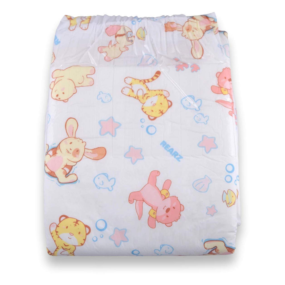 Rearz Lil' Squirts Splash character-art outdoor view suggests secure protection during daytime activities.