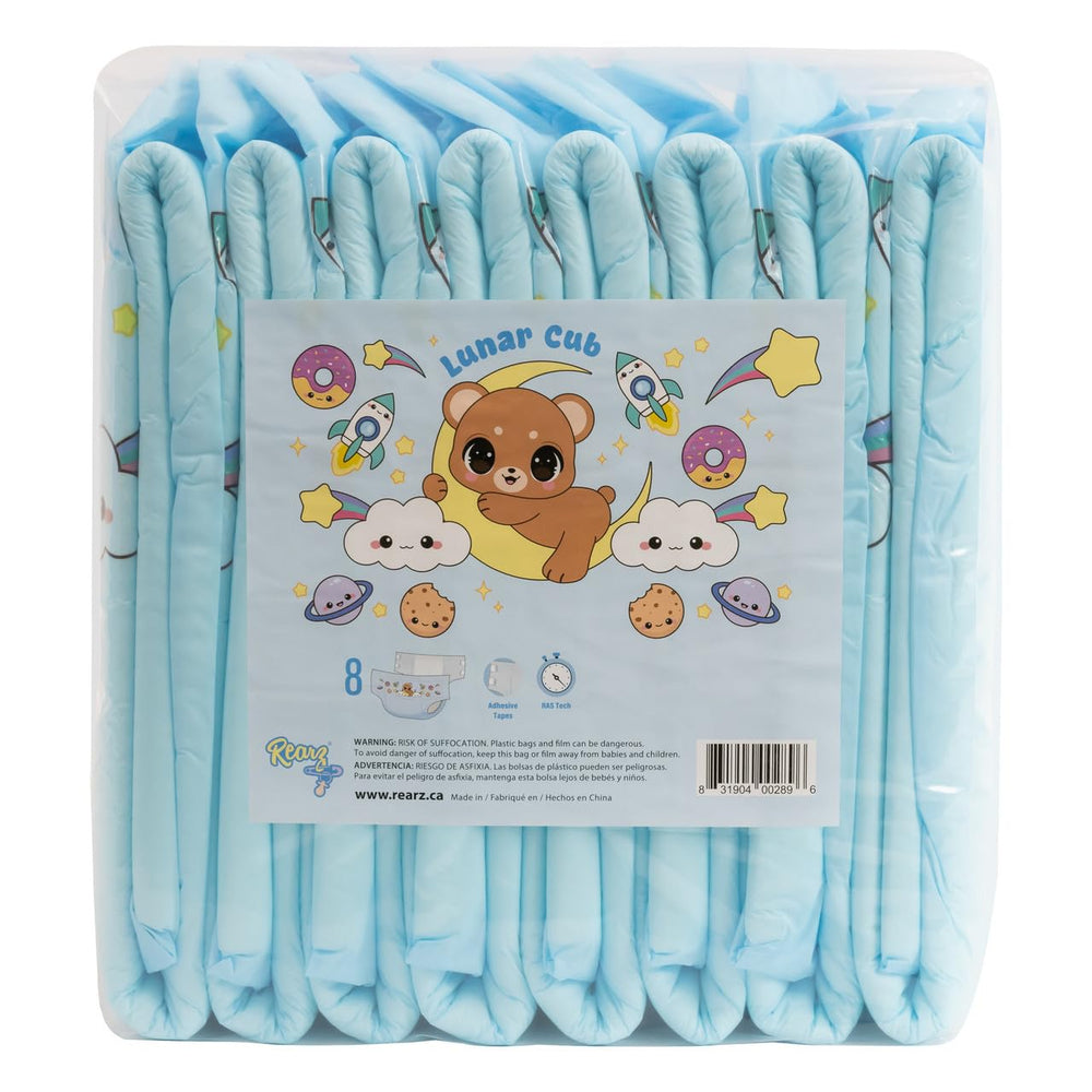 Rearz Lunar Cub 12L thick fluffy core for extended dryness.