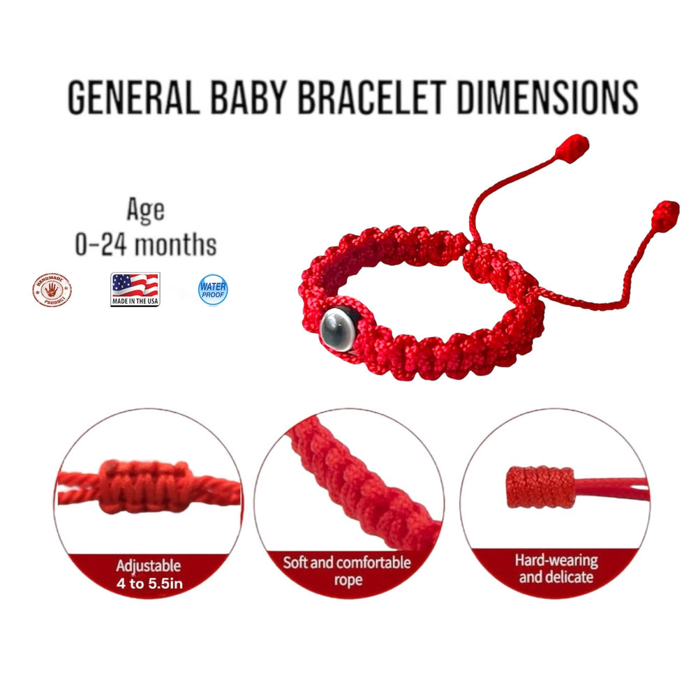 Red Bracelet for Babies gift-ready packaging for easy gifting