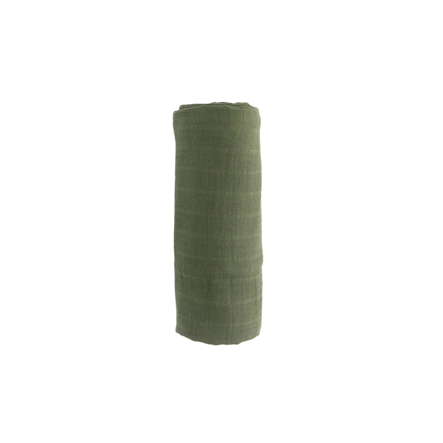 Close-up of Red Rovr swaddle fabric highlighting breathable muslin weave