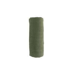 Close-up of Red Rovr swaddle fabric highlighting breathable muslin weave