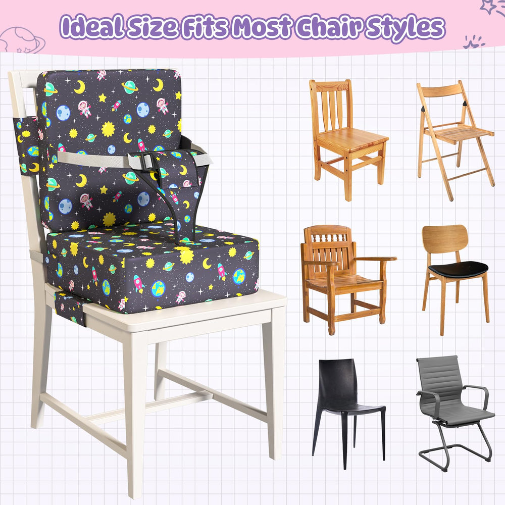Redcoutt booster seat anti-scratch surface protects tables.