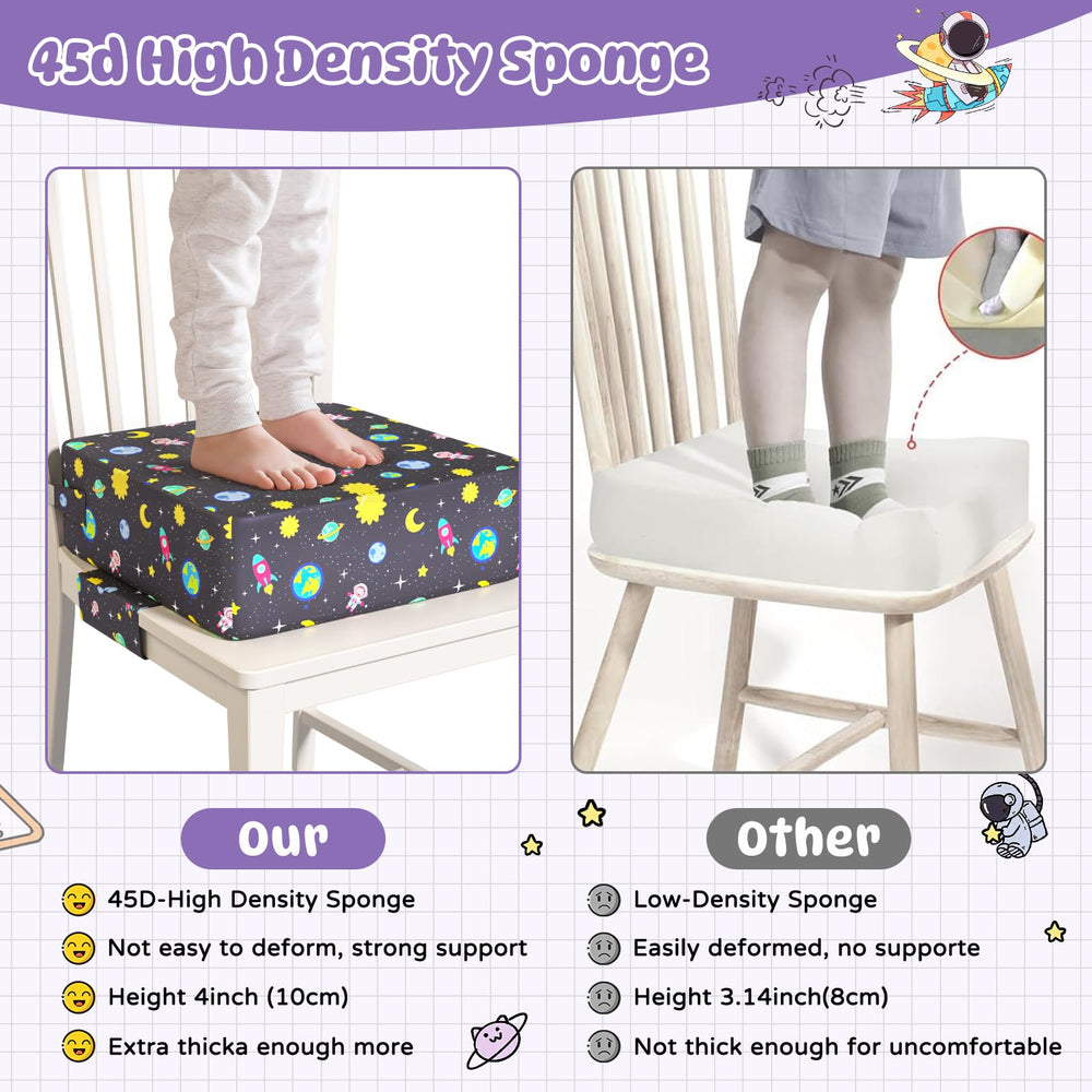 Redcoutt booster seat reinforced stitching supports daily use.