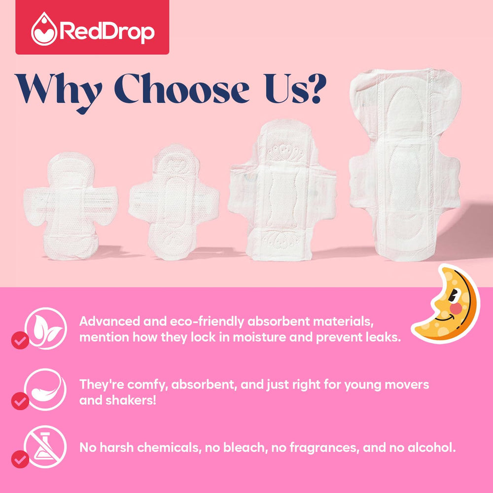 RedDrop Tween Pack chemical-free label emphasizing gentle care.