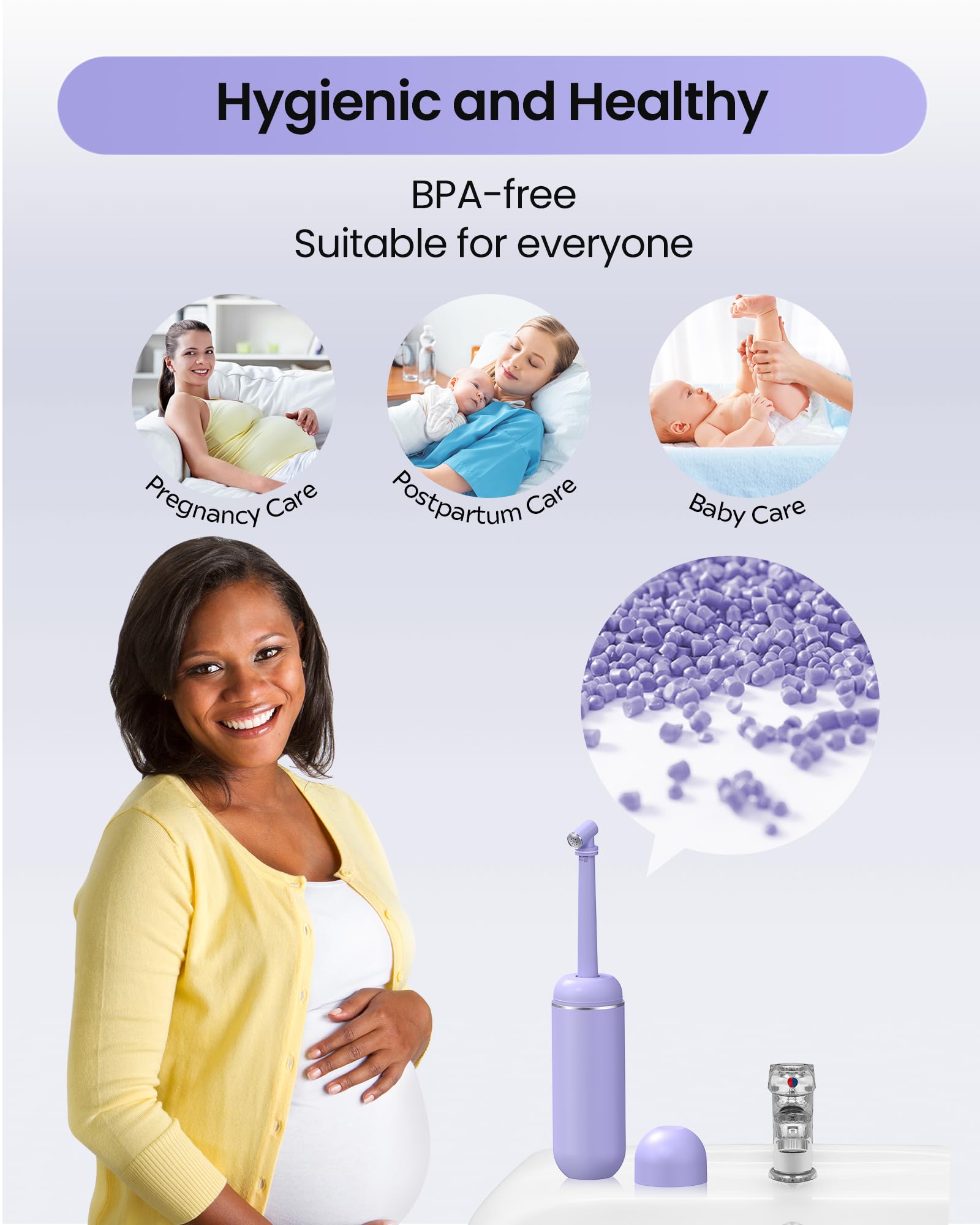 BPA-free material for safe, family-friendly use