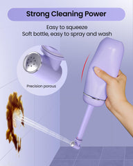 Redsack bidet safety switch shows the leakproof design during use