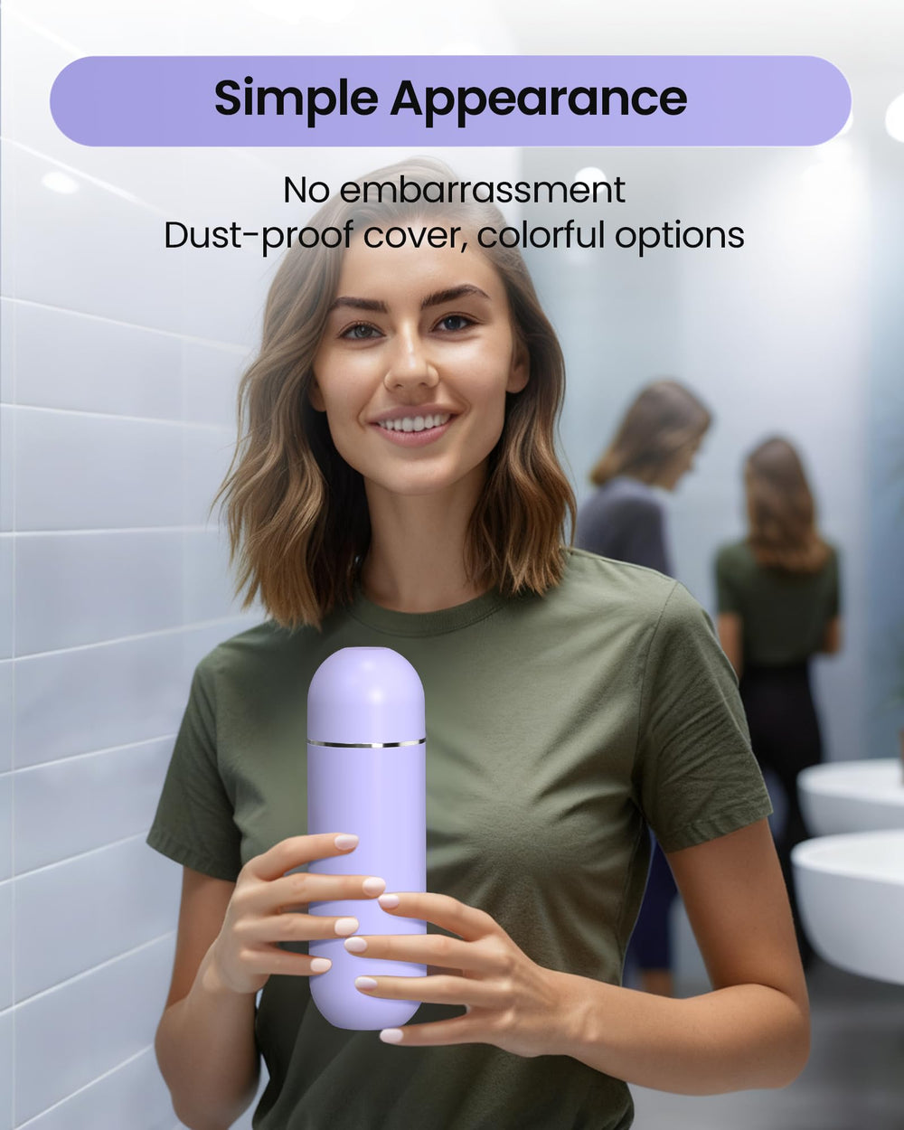 Soft squeeze bottle for comfortable cleaning