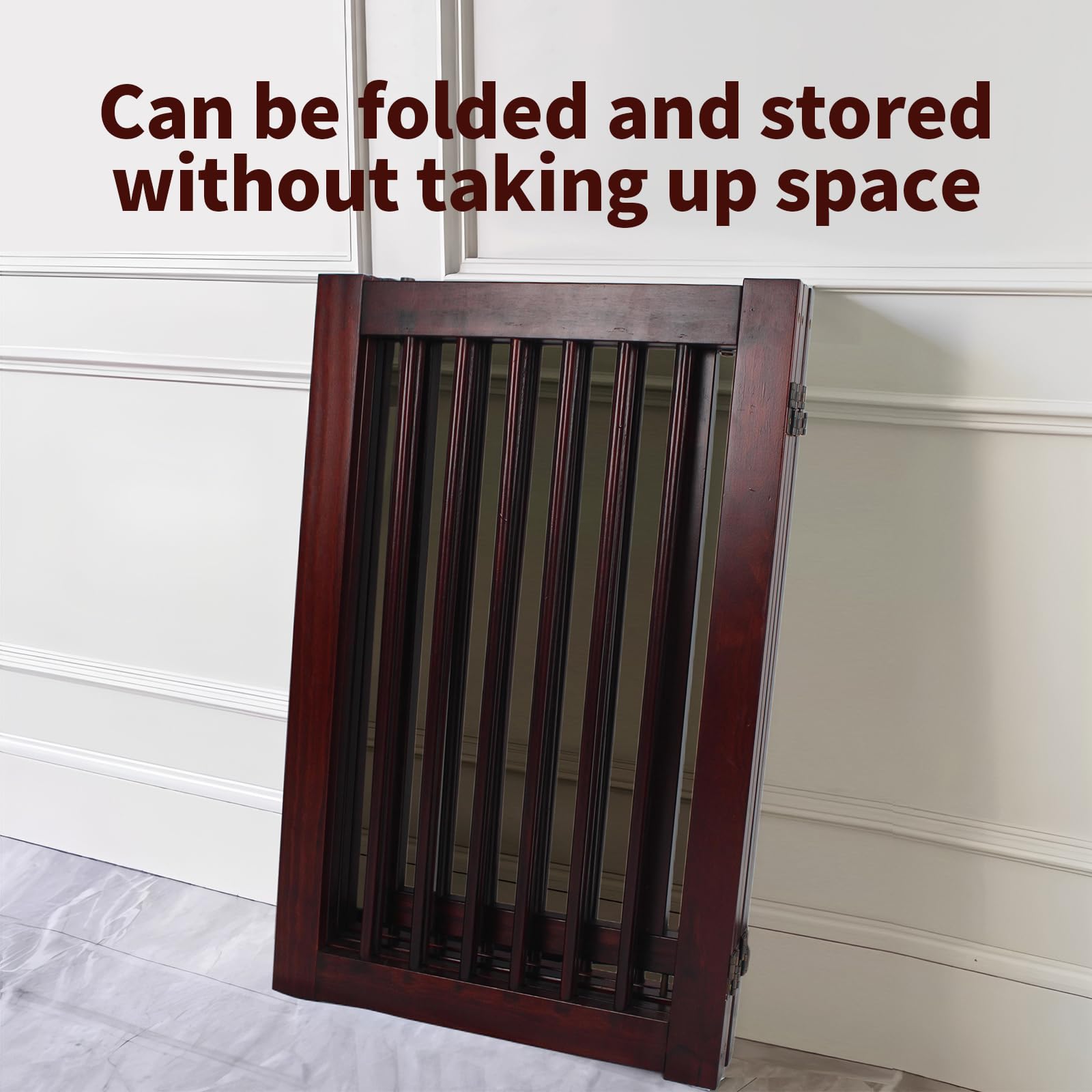 RedFinches room divider and pet enclosure blends with home decor while keeping pets contained.