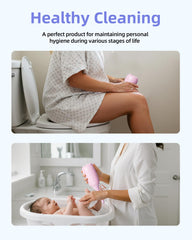 Redsack 400ml peri bottle provides ample water for postpartum cleansing