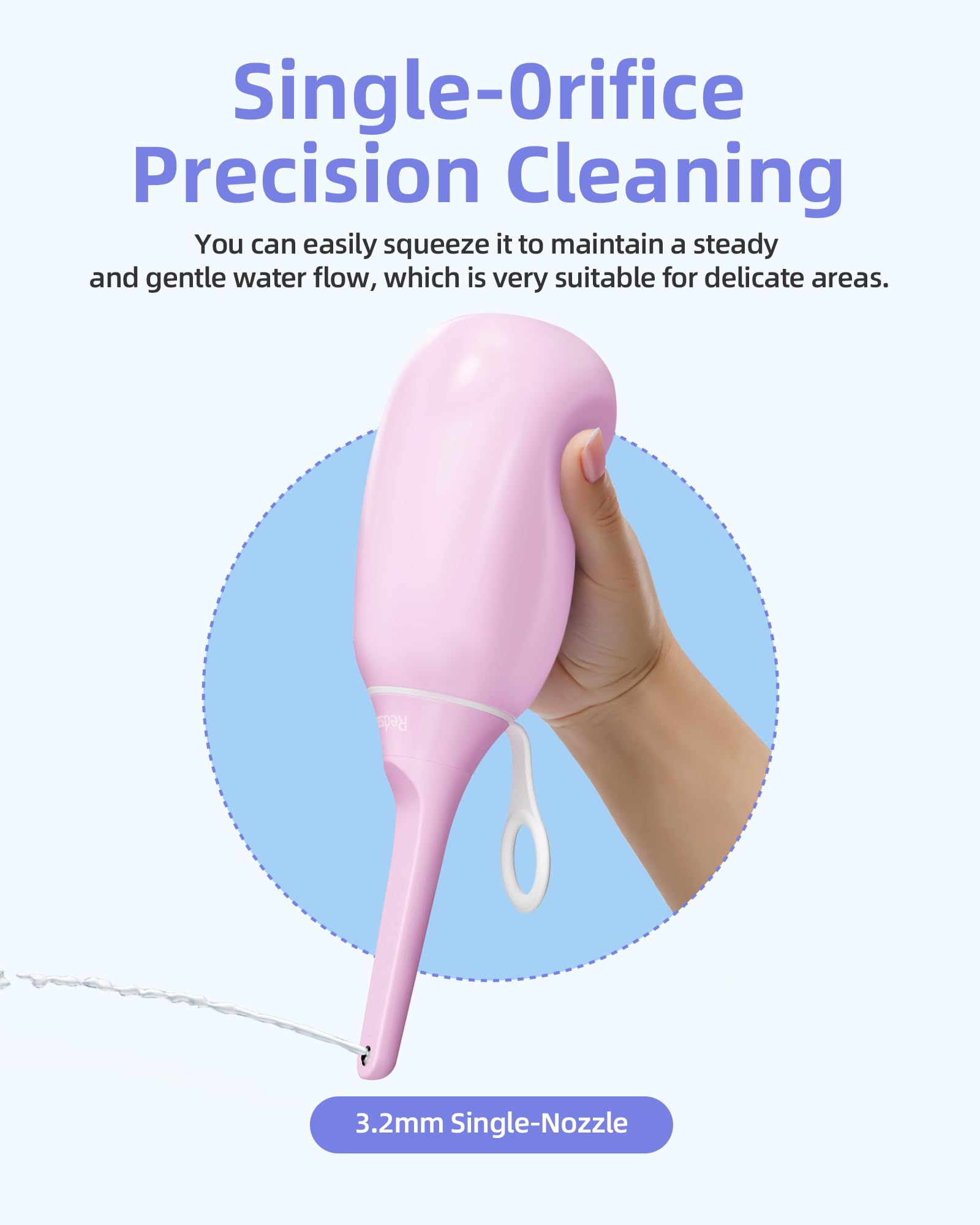 Redsack leakproof flip-top design prevents spills during use