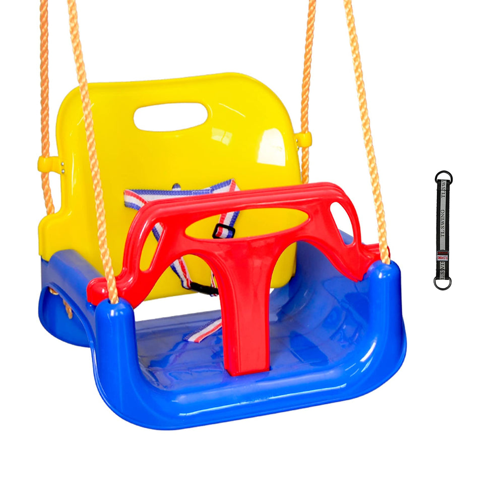 RedSwing durable polypropylene and nylon construction supports up to 220 lbs.