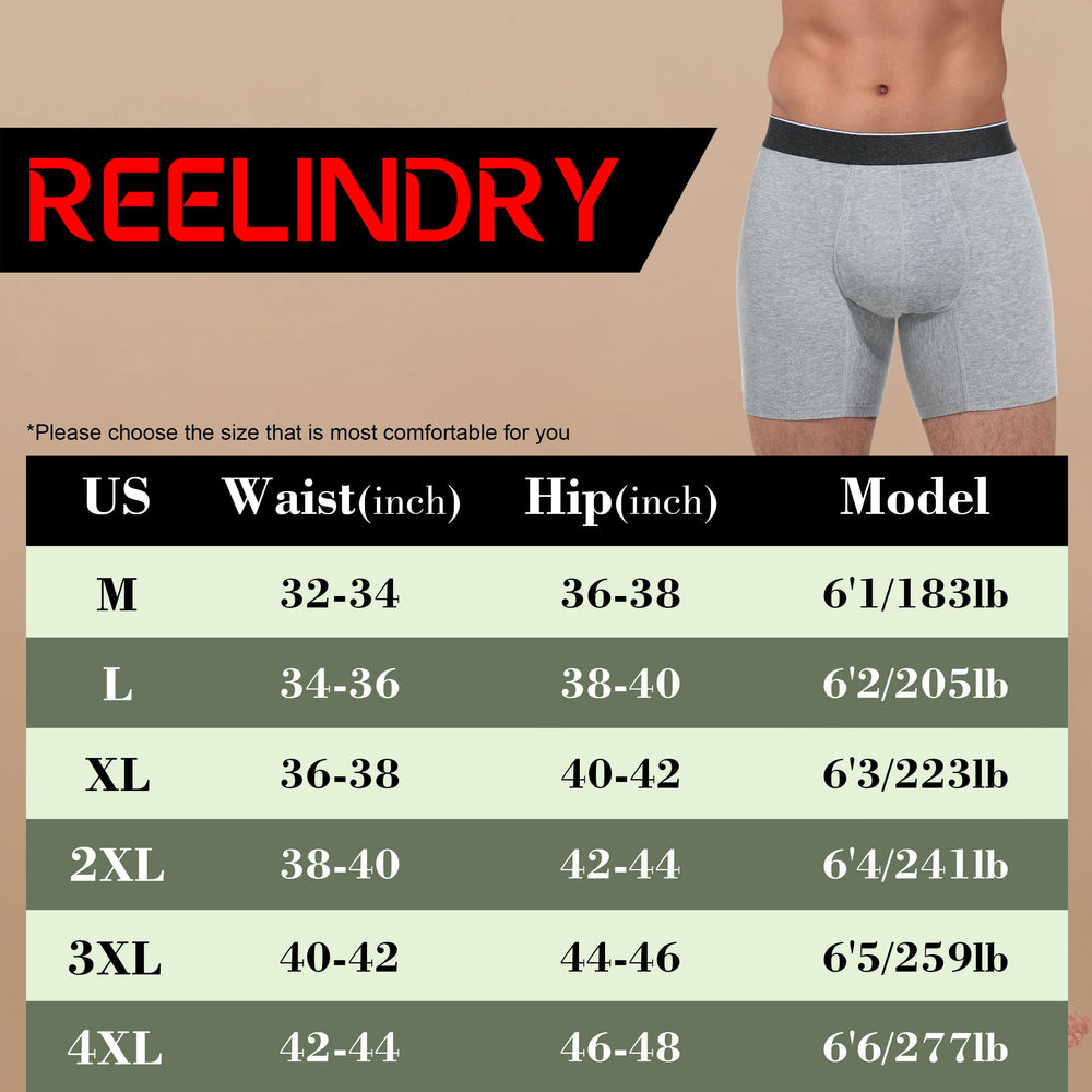REELINDRY versatile underwear suitable for work, travel, hiking, and sports.